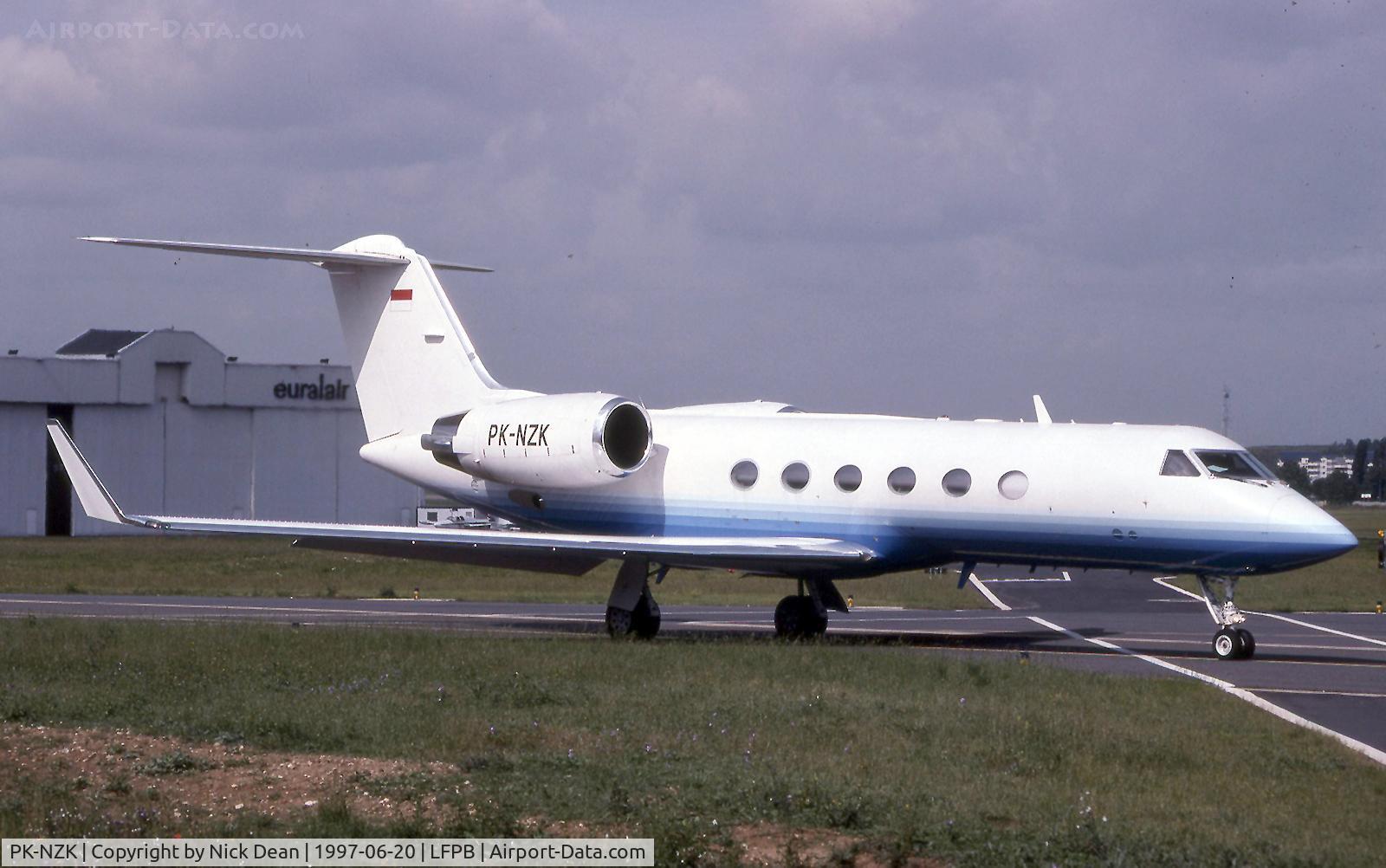 PK-NZK, 1993 Gulfstream Aerospace Gulfstream IVSP C/N 1219, Paris Le Bourget