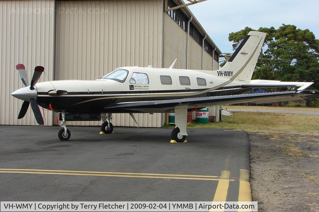 VH-WMY, 2008 Piper PA-46-500TP Malibu Meridian C/N 4697165, Piper Meridian at Moorabbin