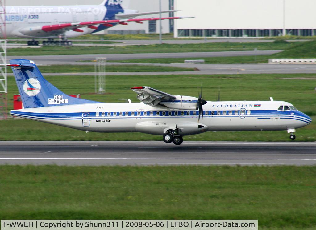 F-WWEH, 2008 ATR 72-212A C/N 789, C/n 789 - To be 4K-AZ65