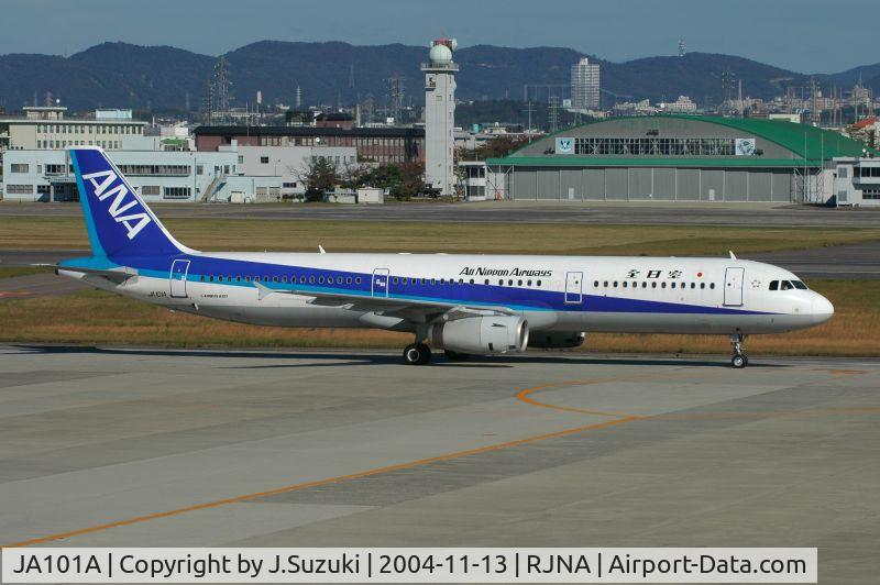JA101A, 1998 Airbus A321-131 C/N 0802, ANA's A321