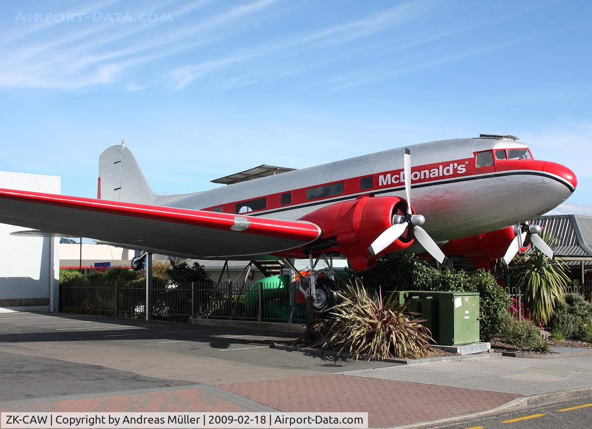 ZK-CAW, 1943 Douglas DC-3 C/N 18923, Playground for children.