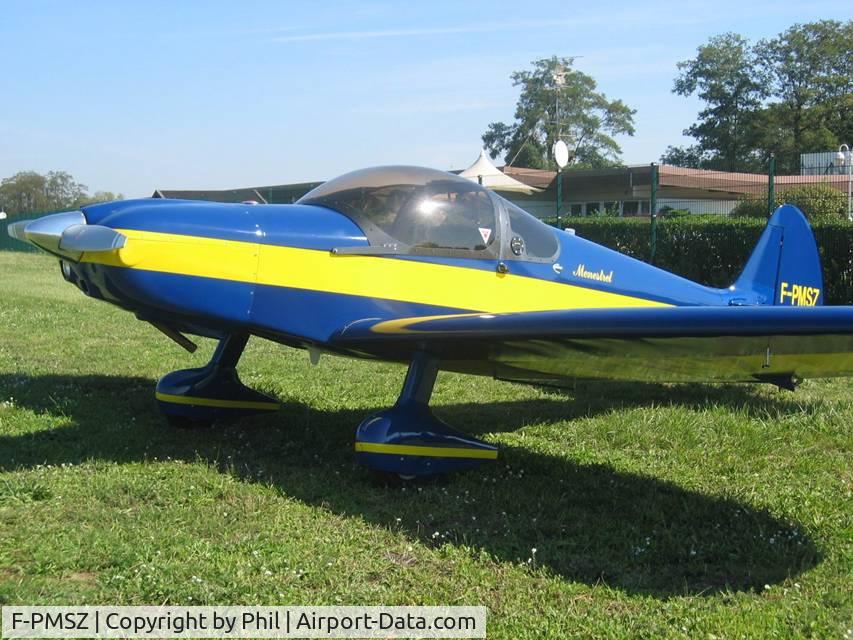 F-PMSZ, Nicollier HN-700 Menestrel II C/N 163, MEnestrel II de la famille ZACHARIE (construit par Maurice)