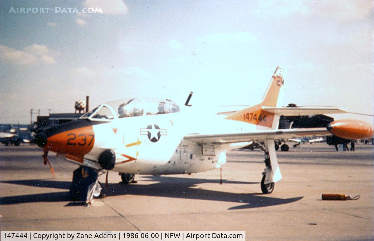 147444, North American T-2A Buckeye C/N 253-35, At Carswell AFB airshow