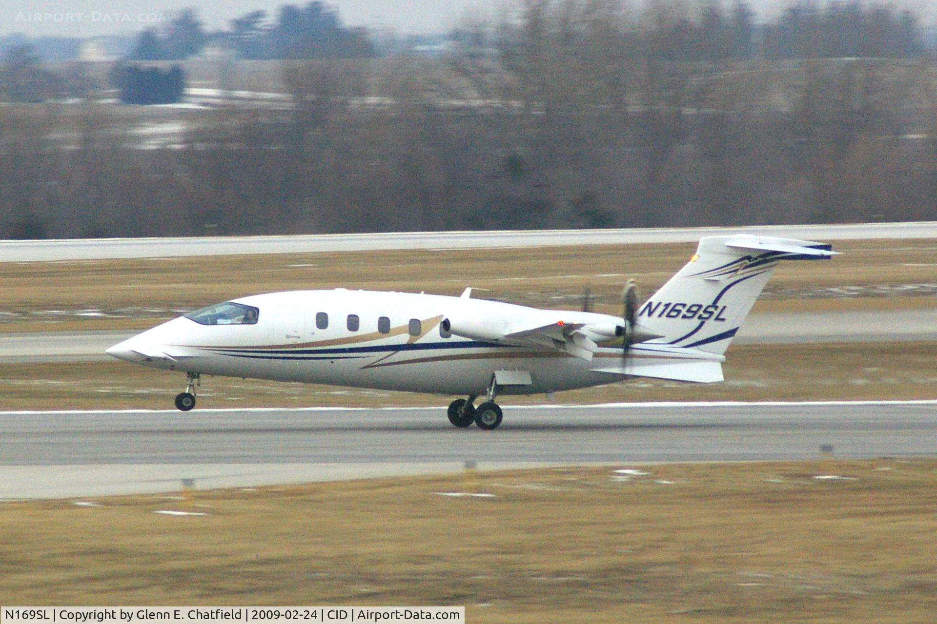 N169SL, 2007 Piaggio P-180 Avanti C/N 1140, Departing Ruway 13 just after sunrise with overcast sky, ISO 1600