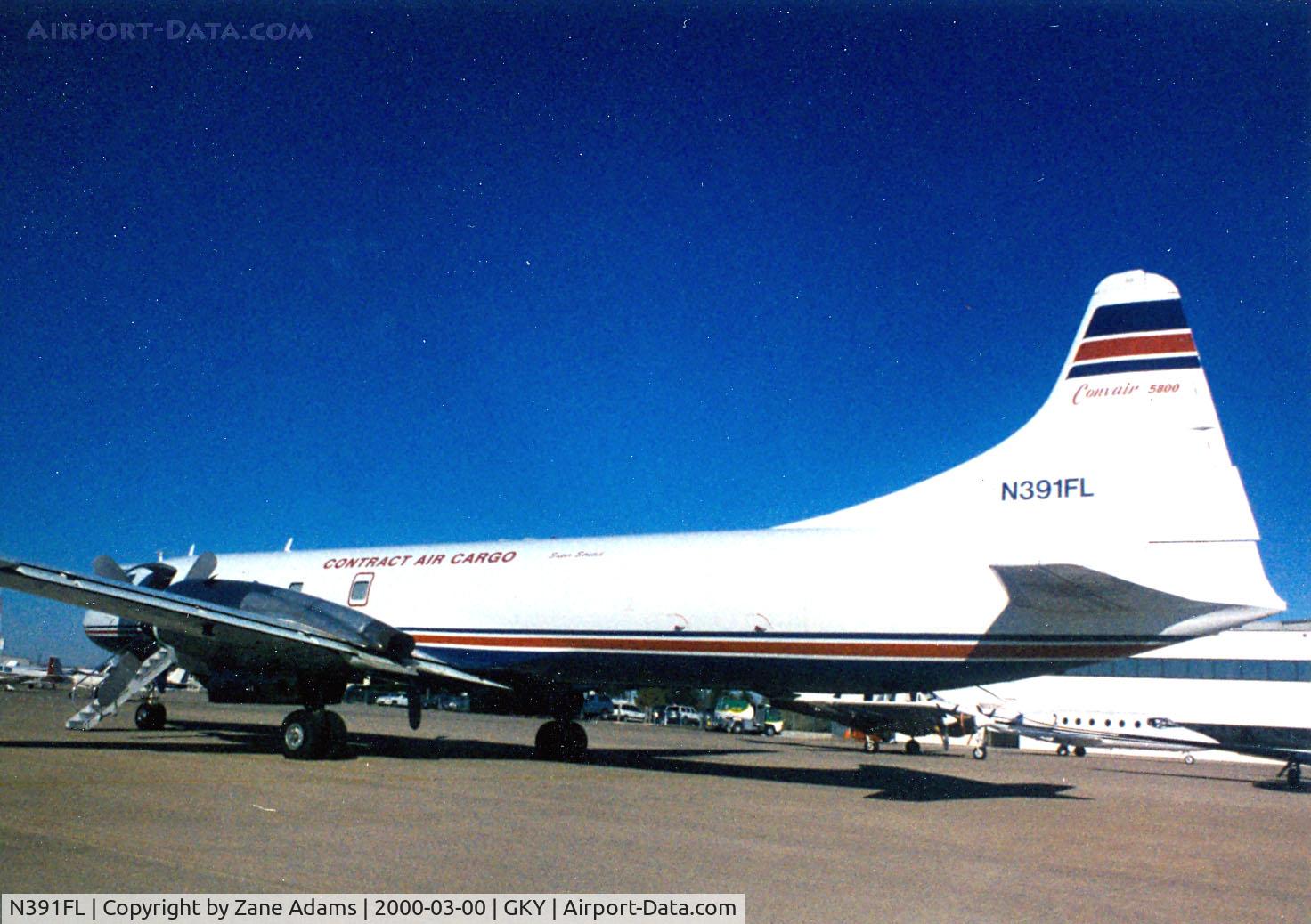 N391FL, 1955 Convair CV-5800(F) C/N 278, At Arlington Municipal