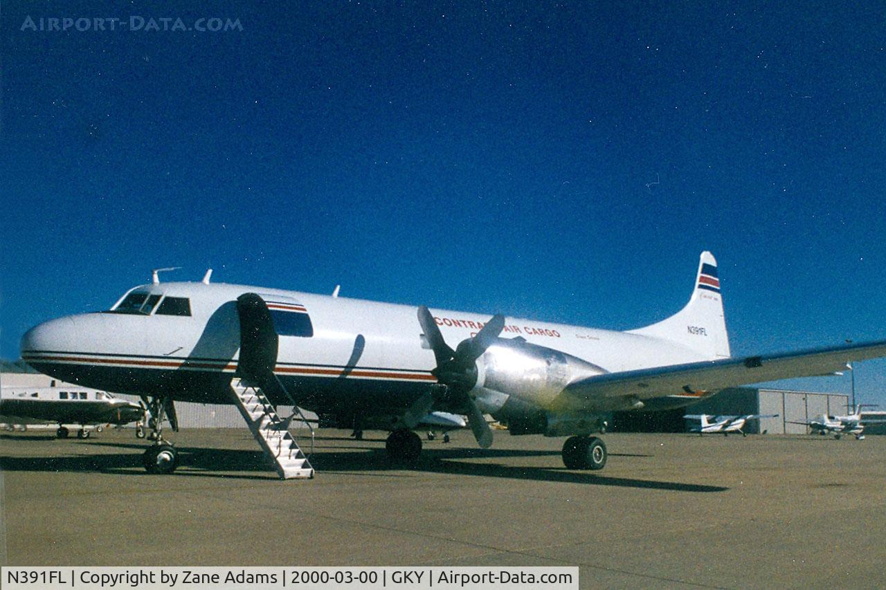 N391FL, 1955 Convair CV-5800(F) C/N 278, At Arlington Municipal