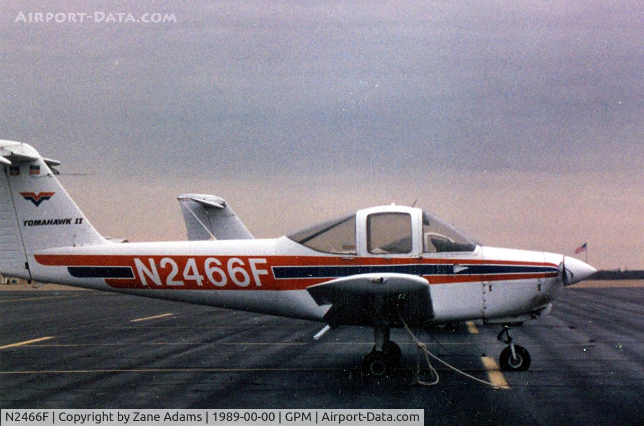 N2466F, 1979 Piper PA-38-112 Tomahawk C/N 38-79A0463, At Grand Prairie Municipal
