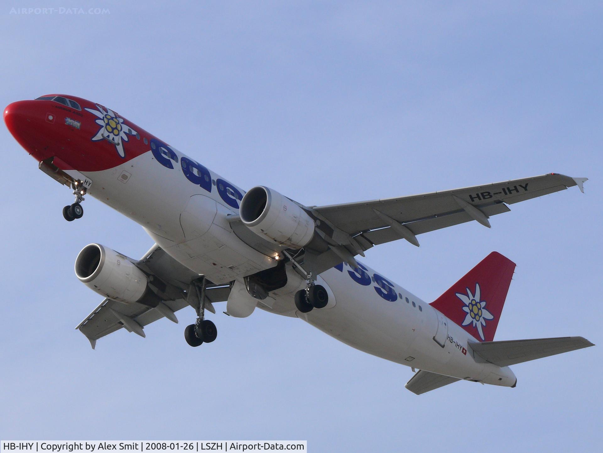 HB-IHY, 1998 Airbus A320-214 C/N 947, Airbus A320-214 HB-IHY Edelweiss