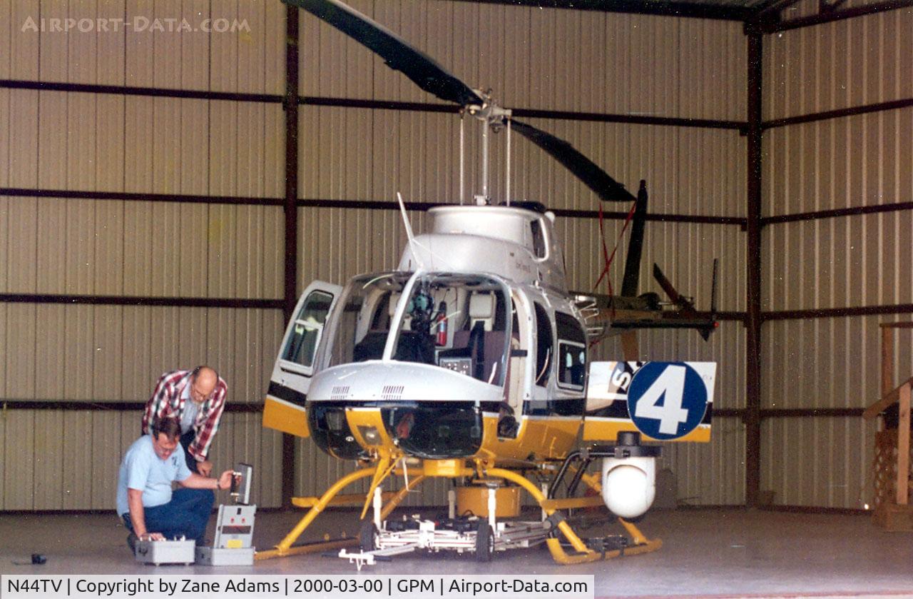 N44TV, 1979 Bell 206L-1 LongRanger II C/N 45208, KDFW Fox 4 TV helicopter at Grand Prairie
