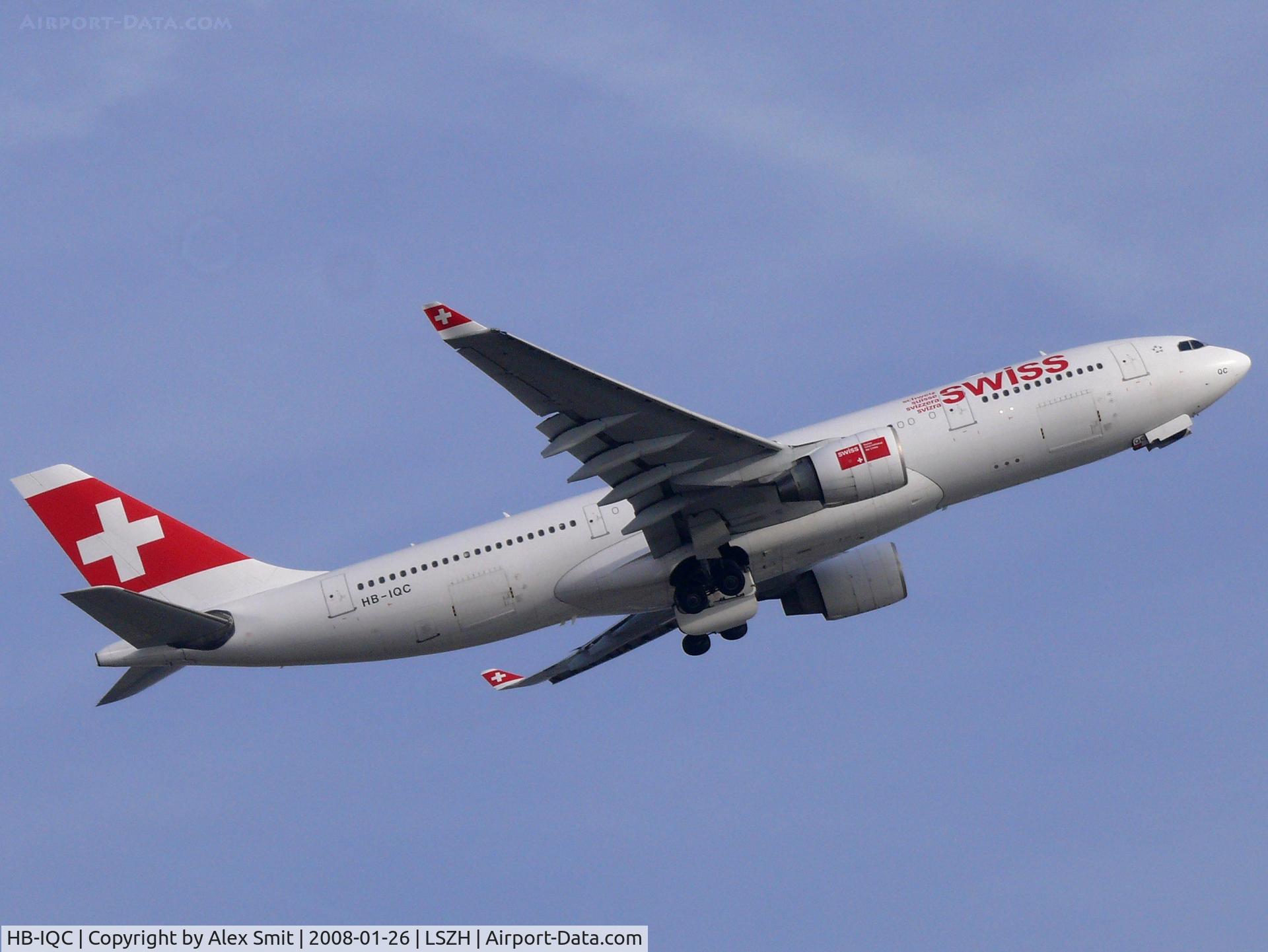 HB-IQC, 1998 Airbus A330-223 C/N 249, Airbus A330-223 HB-IQC Swiss