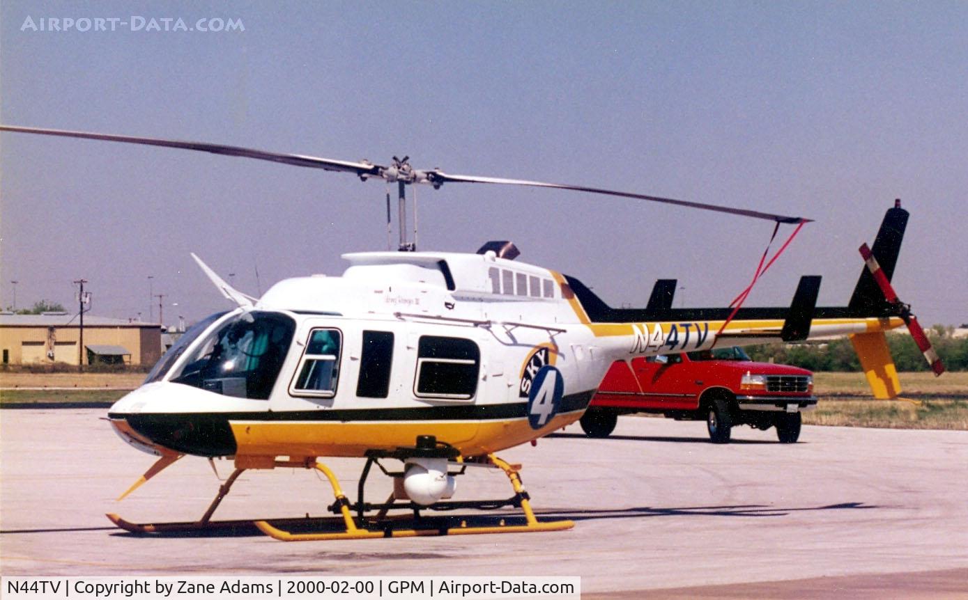 N44TV, 1979 Bell 206L-1 LongRanger II C/N 45208, KDFW Fox 4 TV helicopter at Grand Prairie