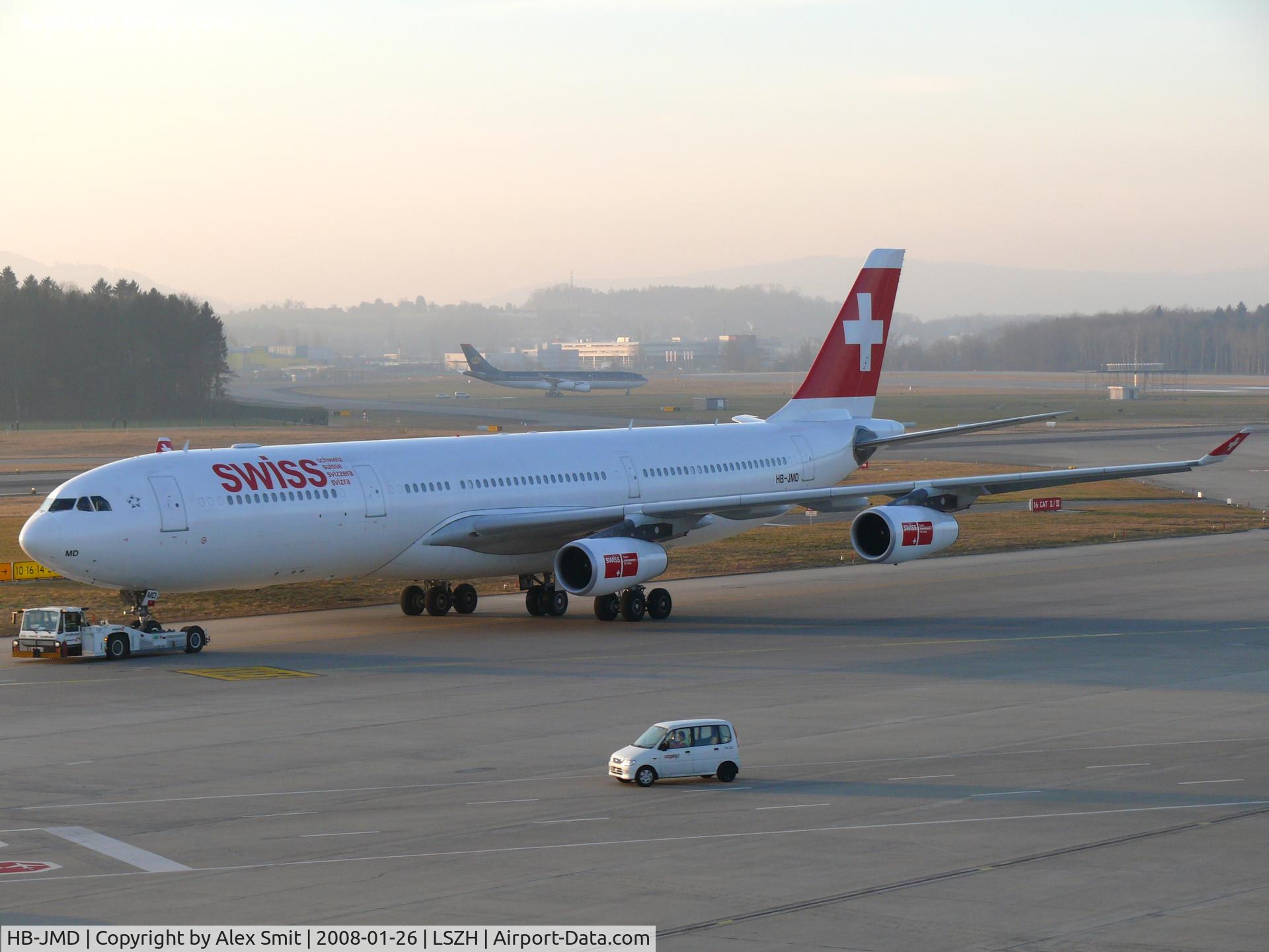 HB-JMD, 2003 Airbus A340-313 C/N 556, Airbus A340-313 HB-JMD