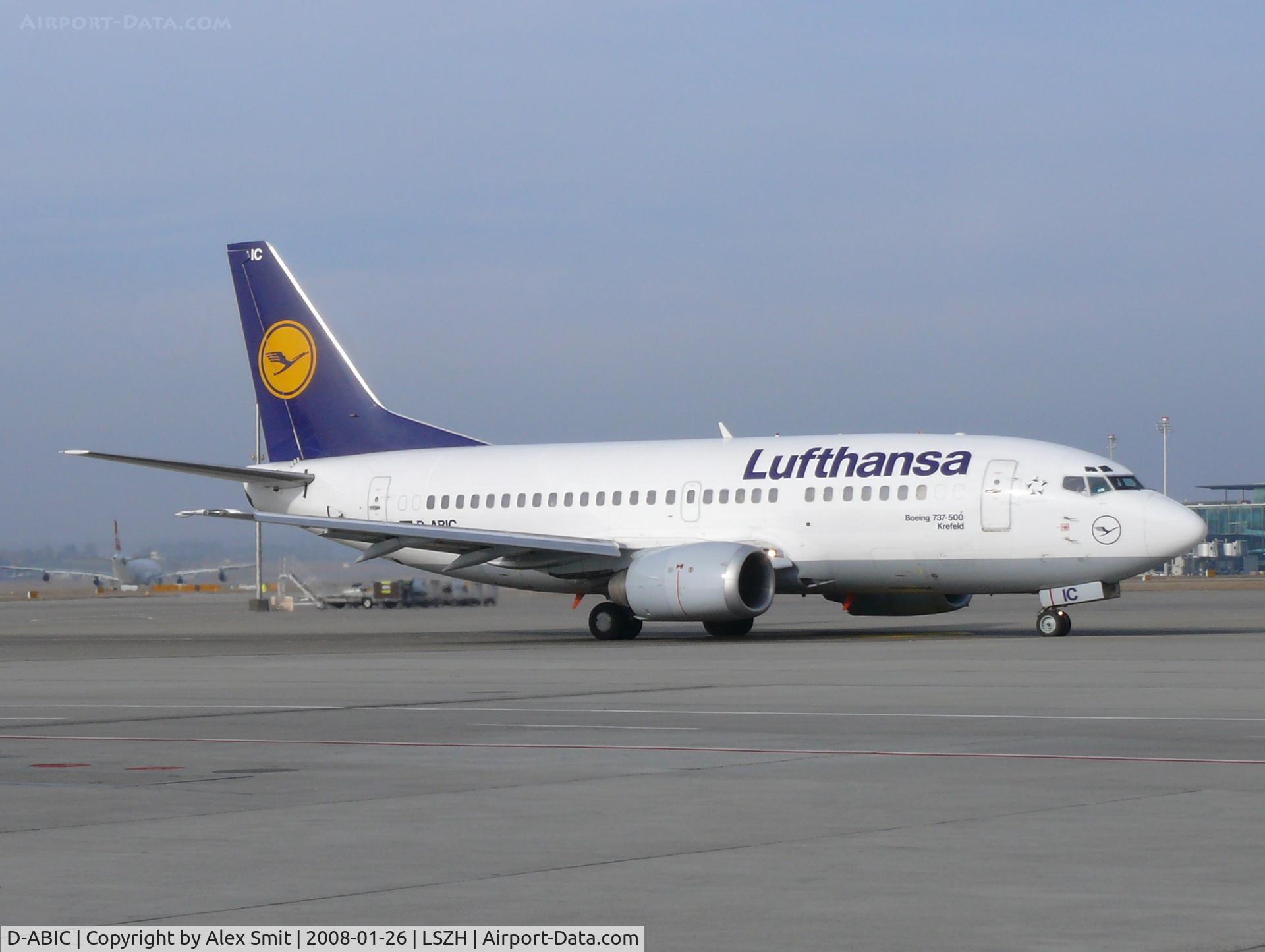 D-ABIC, 1990 Boeing 737-530 C/N 24817, Boeing B737-530 D-ABIC Lufthansa
