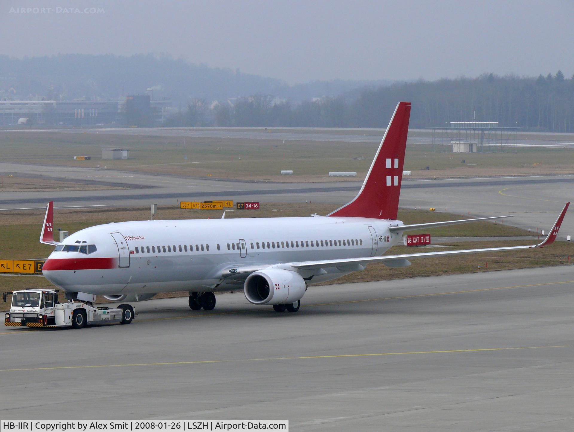 HB-IIR, 2004 Boeing 737-86Q C/N 30295, Boeing B737-86Q HB-IIR Privat Air