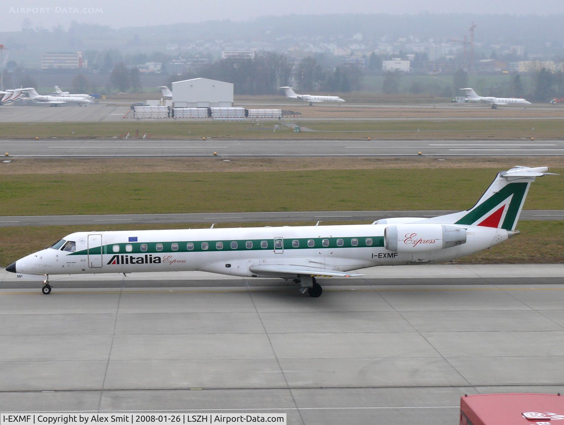 I-EXMF, 2002 Embraer ERJ-145LR (EMB-145LR) C/N 145641, Embraer ER145LR Amazon I-EXMF Alitalia Express