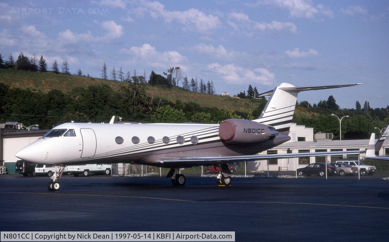 N801CC, 1994 Gulfstream Aerospace Gulfstream IVSP C/N 1254, KBFI