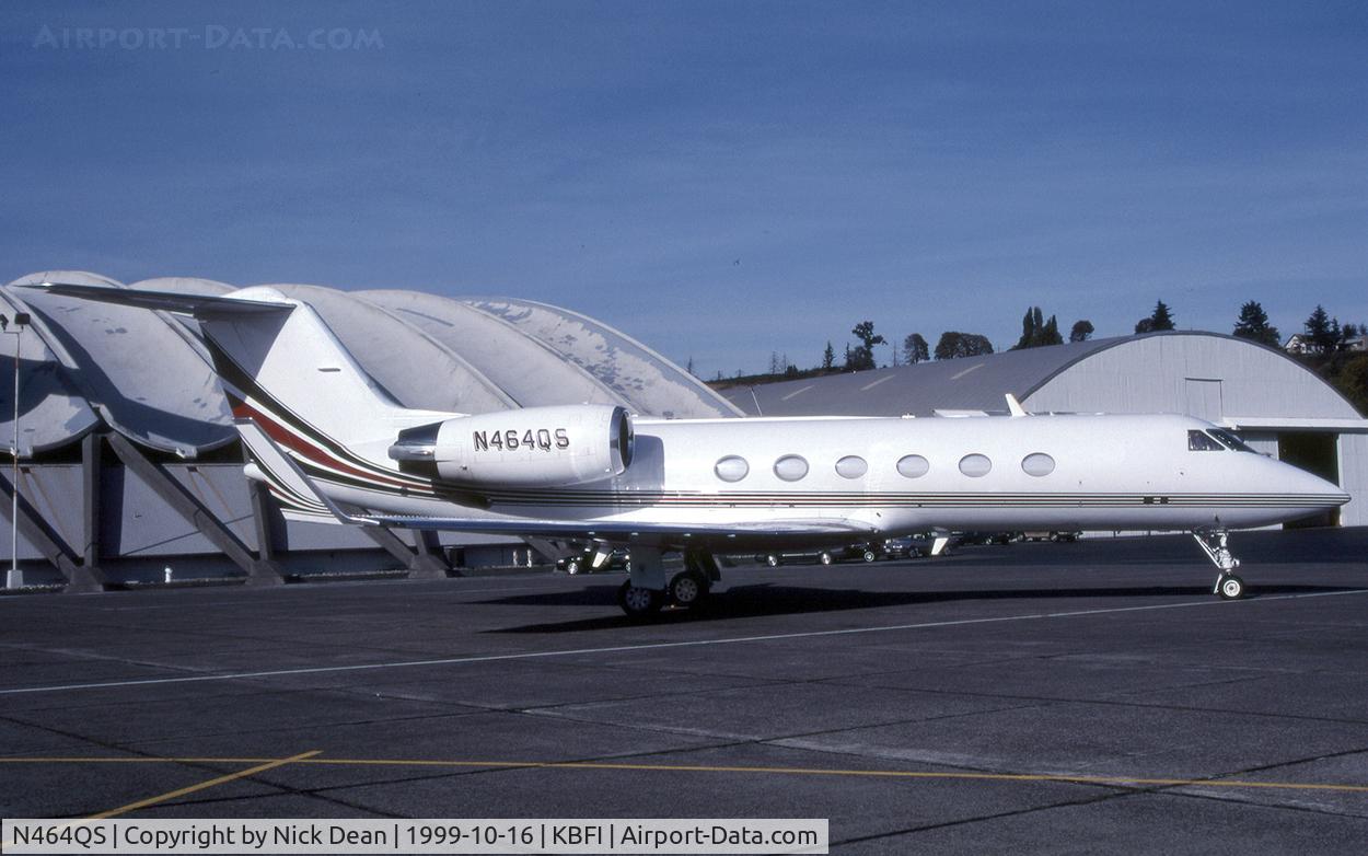 N464QS, 1995 Gulfstream Aerospace G-IV C/N 1264, KBFI