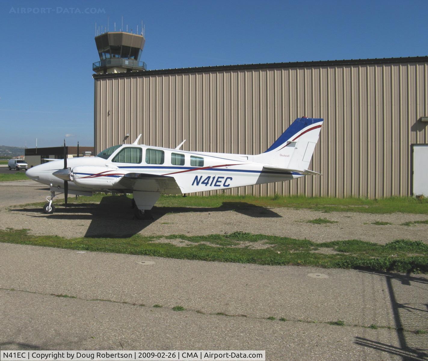 N41EC, 1974 Beech 58 Baron C/N TH-471, 1974 Beech 58 BARON, two Continental IO-520-C 285 Hp each