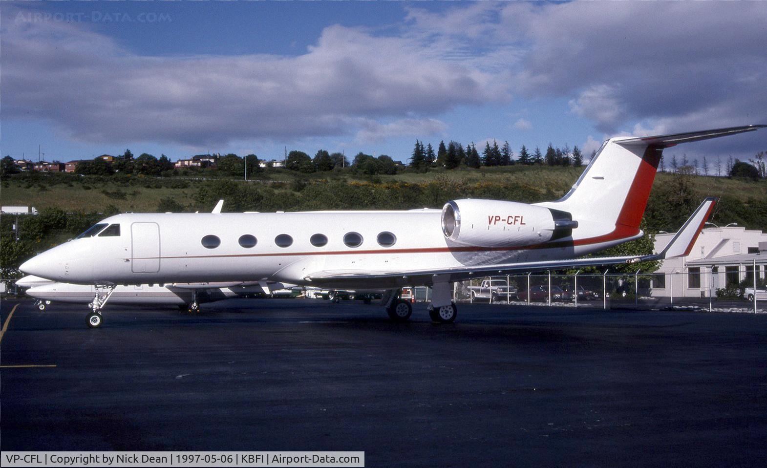 VP-CFL, Gulfstream Aerospace Gulfstream IV-SP C/N 1282, KBFI