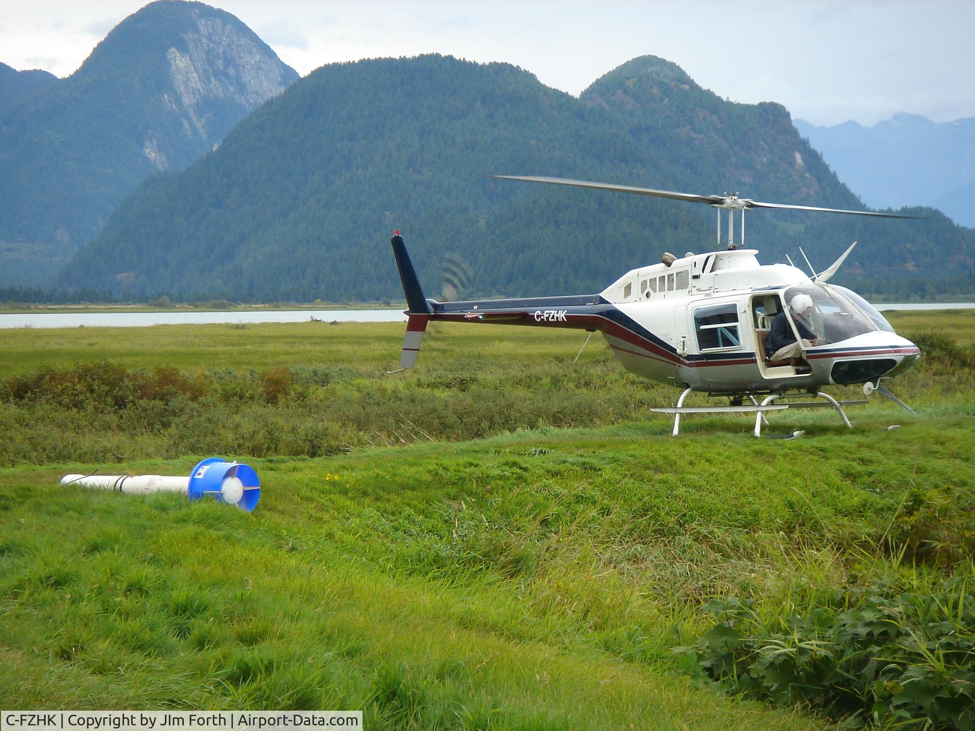 C-FZHK, 1978 Bell 206B JetRanger III C/N 2381, Geophysical Survey