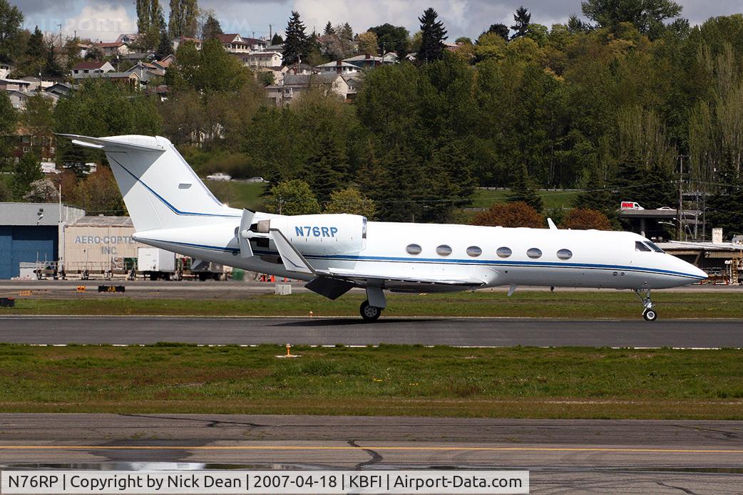 N76RP, 2001 Gulfstream Aerospace G-IV C/N 1440, KBFI