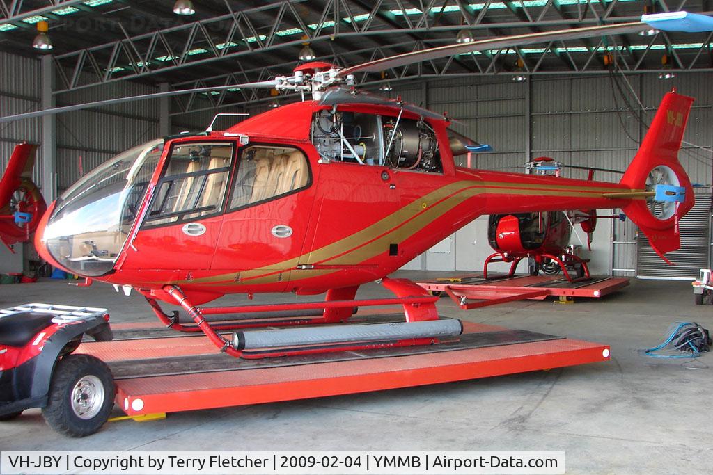 VH-JBY, 2000 Eurocopter EC-120B Colibri C/N 1139, Eurocopter EC120B at Moorabbin
