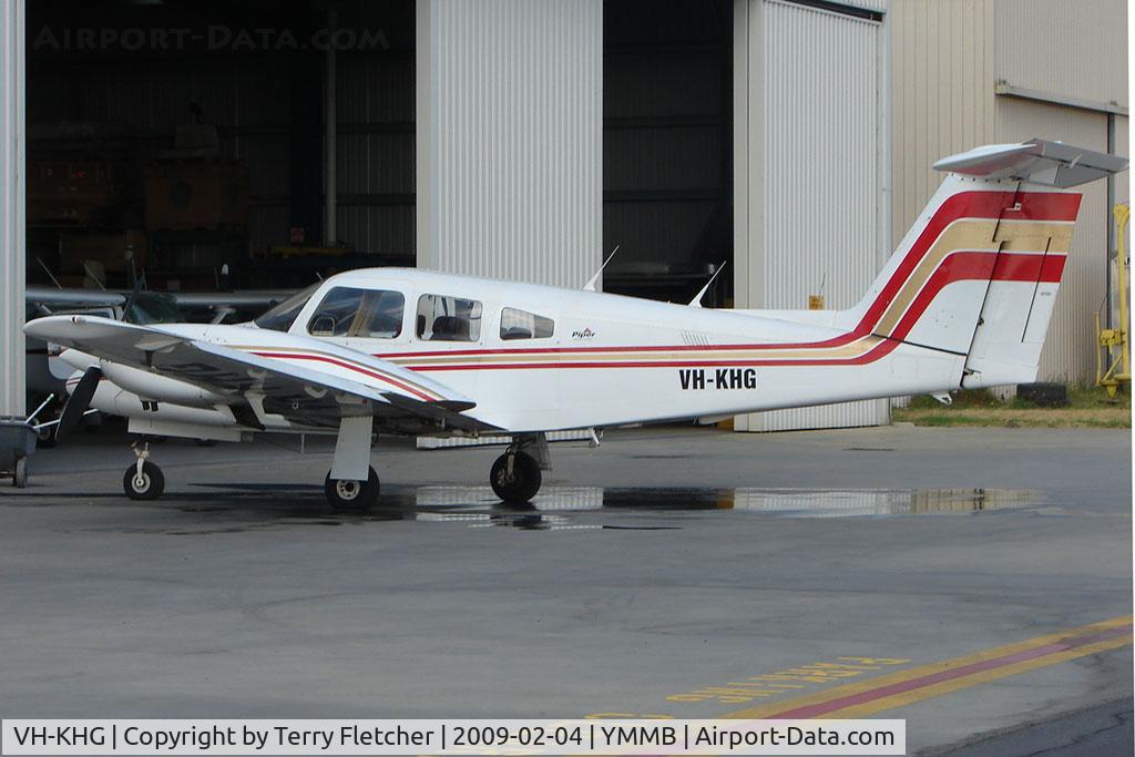 VH-KHG, 1980 Piper PA-44-180 Seminole C/N 44-8095019, Piper Pa-44-180 at Moorabbin
