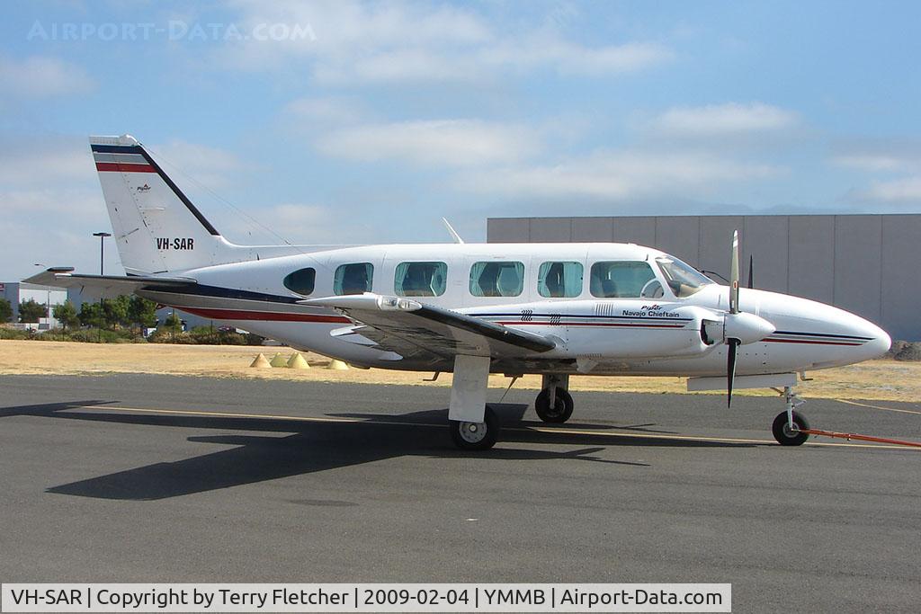VH-SAR, 1979 Piper PA-31-350 Chieftain C/N 31-7952027, Piper Pa-31-350 at Moorabbin
