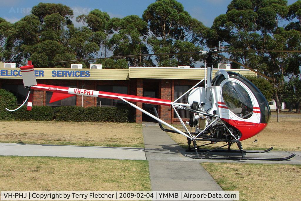 VH-PHJ, Schweizer 269C-1 C/N 0294, Schweizer 269C-1 at Moorabbin