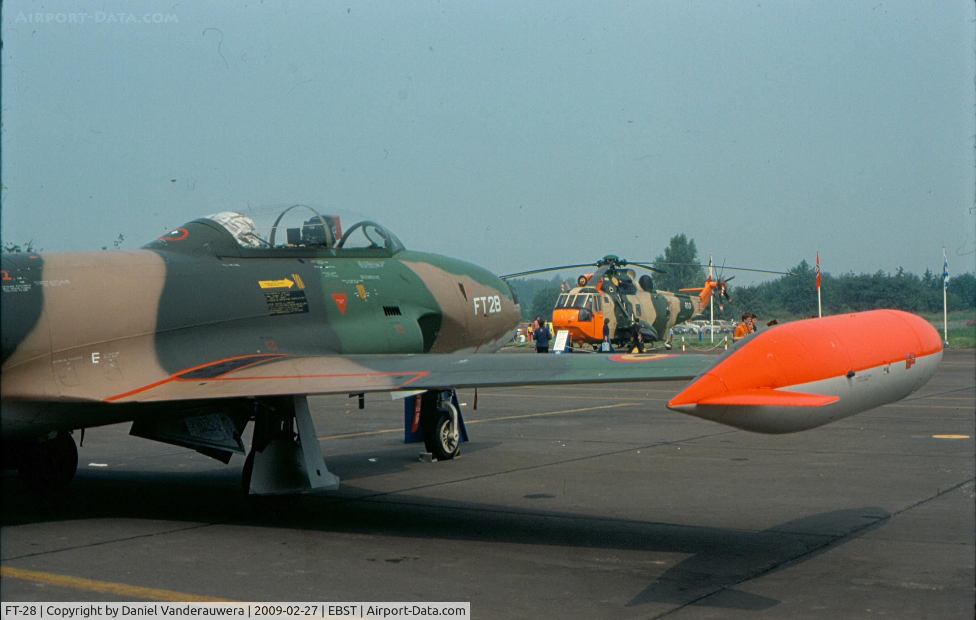 FT-28, Lockheed T-33A Shooting Star C/N 580-9091, BAF Air Show - Brustem - July 1977