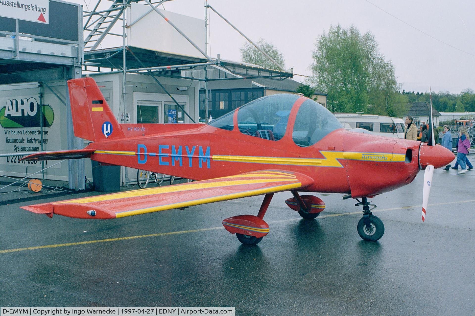 D-EMYM, Mylius MY 102 Tornado C/N V-2, Mylius MY 102 Tornado at AERO 1997, Friedrichshafen