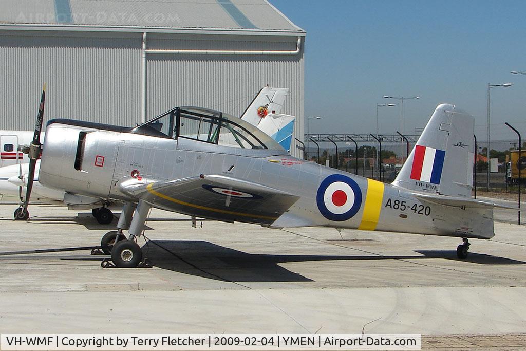 VH-WMF, 1956 Commonwealth CA-25 Winjeel C/N CA25-20, Commonwealth CA-25 at Essendon