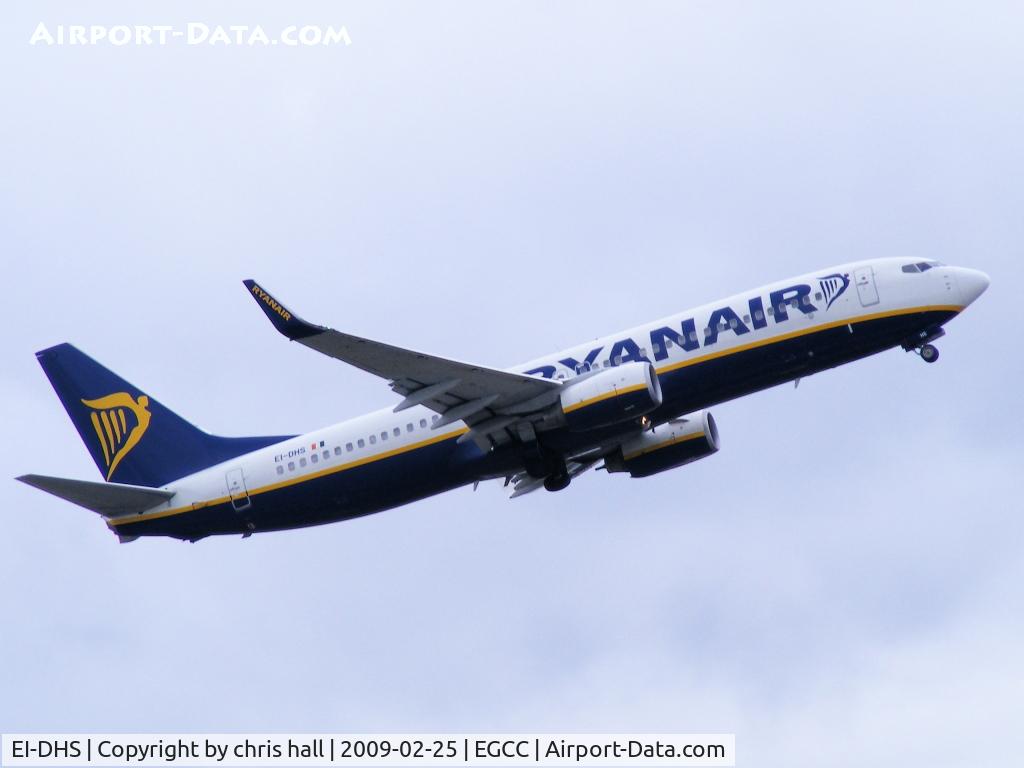 EI-DHS, 2005 Boeing 737-8AS(WL) C/N 33580, Ryanair
