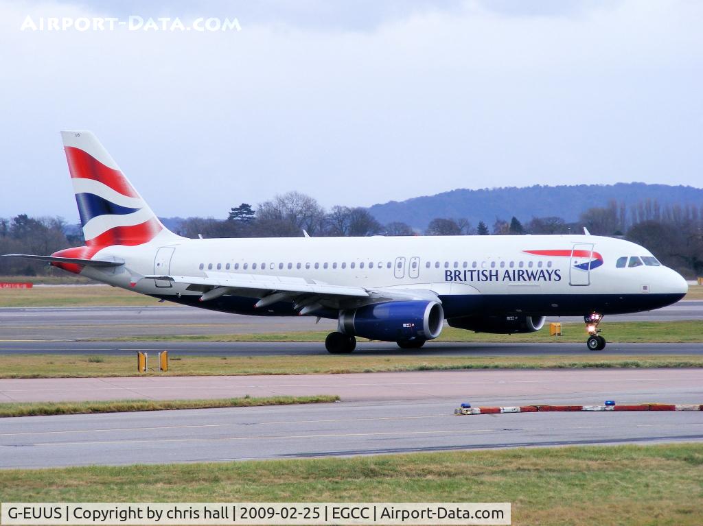 G-EUUS, 2007 Airbus A320-232 C/N 3301, British Airways