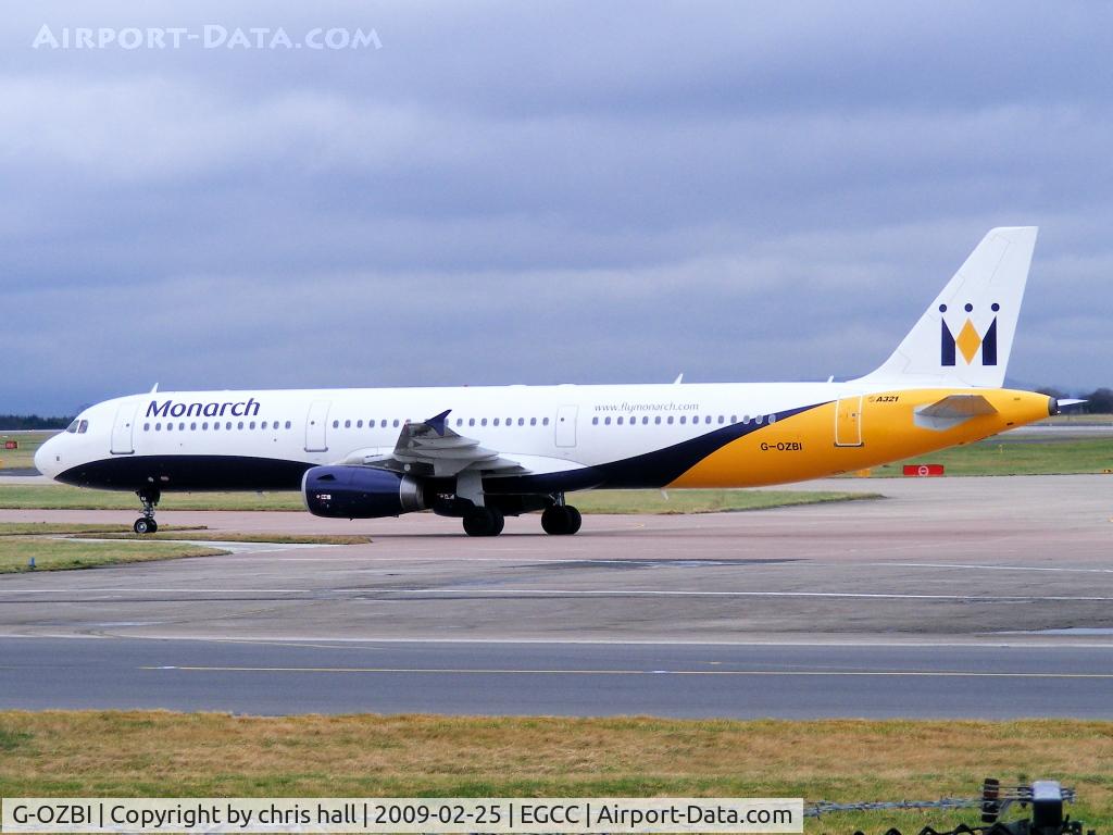 G-OZBI, 2007 Airbus A321-231 C/N 2234, Monarch