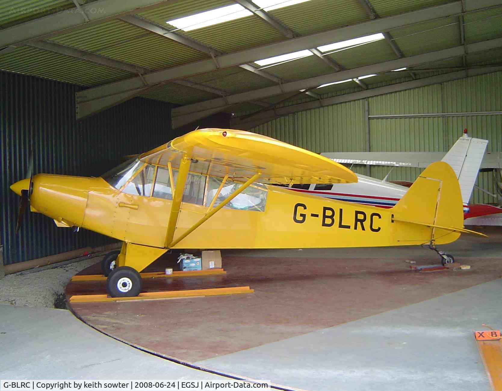 G-BLRC, 1954 Piper L-21B Super Cub (PA-18-135) C/N 18-3602, Resident - pakred on the turntable