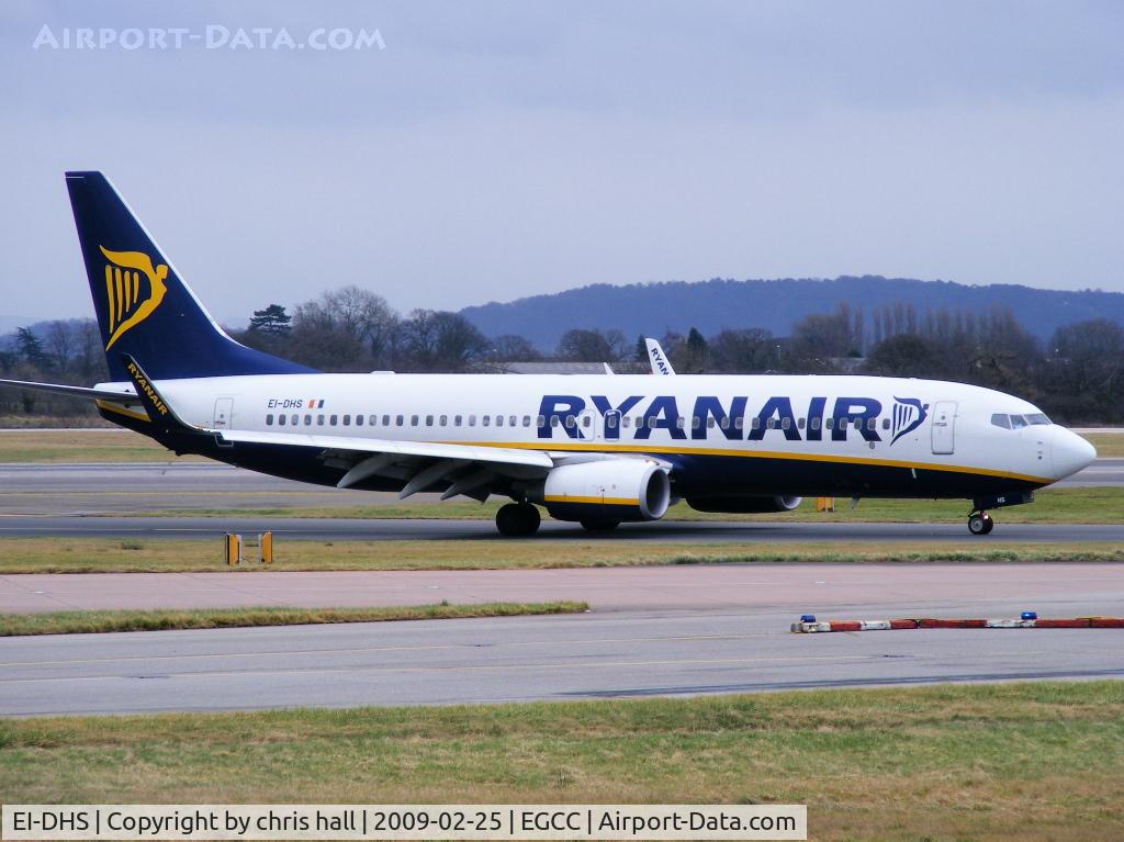 EI-DHS, 2005 Boeing 737-8AS(WL) C/N 33580, Ryanair