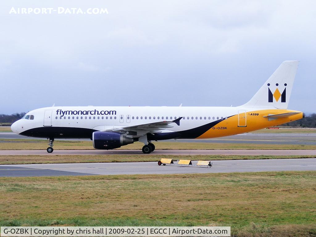 G-OZBK, 2000 Airbus A320-214 C/N 1370, Monarch