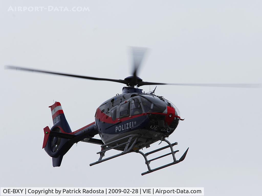 OE-BXY, 2008 Eurocopter EC-135P-2+ C/N 0677, Austrian Air Police on duty at Vienna International Airport