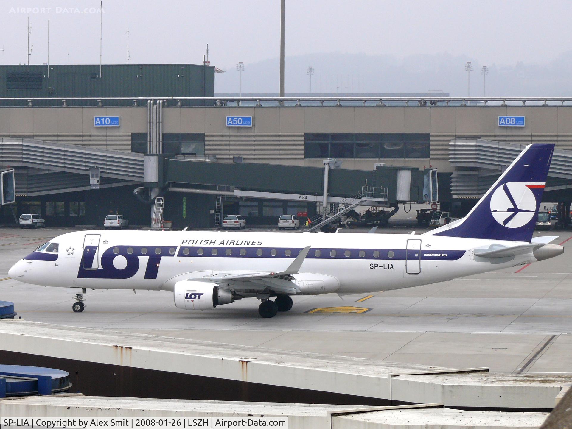 SP-LIA, 2006 Embraer 175STD (ERJ-170-200STD) C/N 17000125, Embraer ERJ175 SP-LIA LOT Polish Airlines