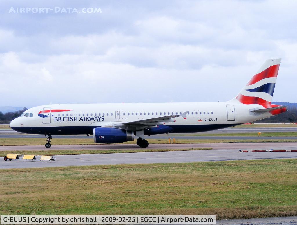 G-EUUS, 2007 Airbus A320-232 C/N 3301, British Airways