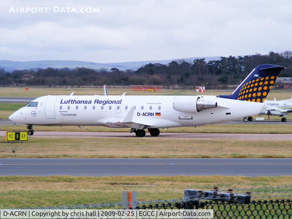 D-ACRN, 2001 Canadair CRJ-200LR (CL-600-2B19) C/N 7486, Lufthansa Regional operated by Eurowings