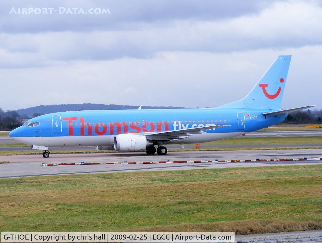 G-THOE, 1995 Boeing 737-3Q8 C/N 26313, Thomson
