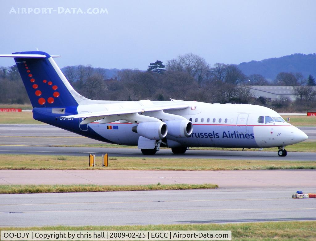 OO-DJY, 1997 British Aerospace Avro 146-RJ85 C/N E.2302, Brussels Airlines