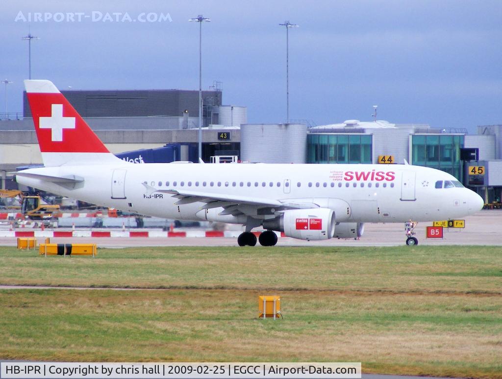 HB-IPR, 1999 Airbus A319-112 C/N 1018, Swiss International Air Lines