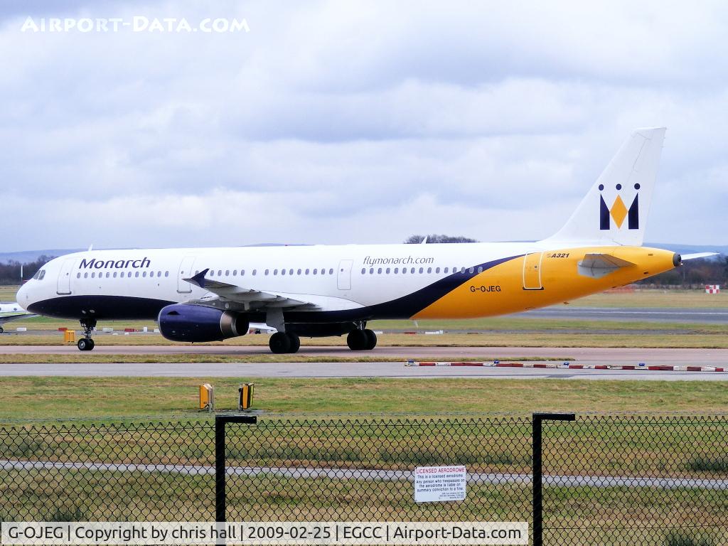 G-OJEG, 1999 Airbus A321-231 C/N 1015, Monarch