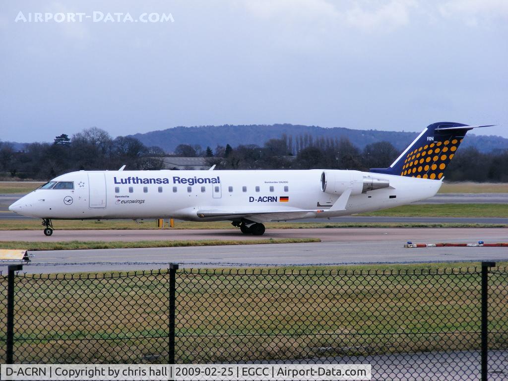 D-ACRN, 2001 Canadair CRJ-200LR (CL-600-2B19) C/N 7486, Lufthansa Regional operated by Eurowings