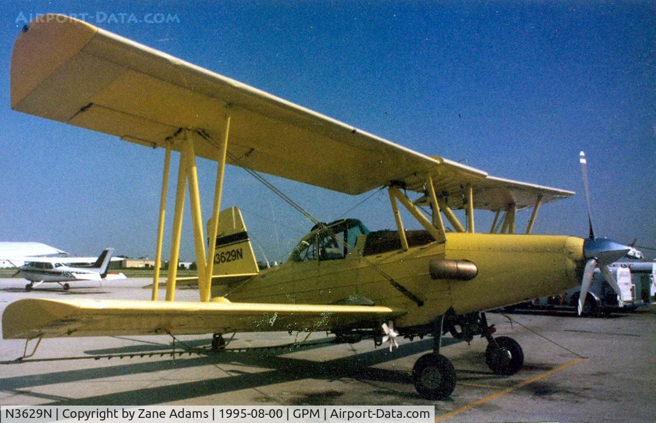 N3629N, Schweizer Aircraft Corp G-164B C/N 749B, At Grand Prairie Municipal