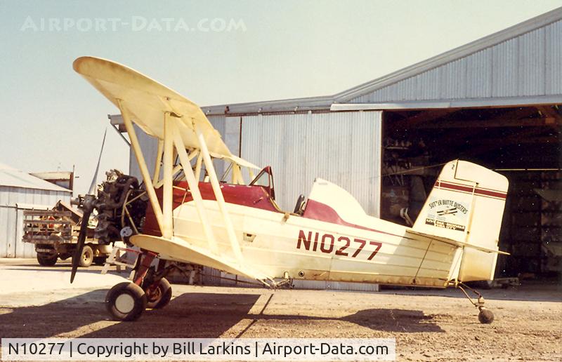 N10277, 1961 Grumman G-164 C/N 77, At Live Oak, CA