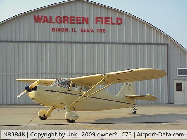 N8384K, 1946 Universal Stinson 108-1 C/N 108-1384, Stinson 108-1